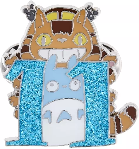 Badge - My Neighbor Totoro / Catbus & Big Totoro