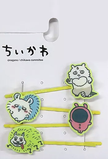 Hair Clip - Accessory - Chiikawa / Momonga & Anoko & Chimera