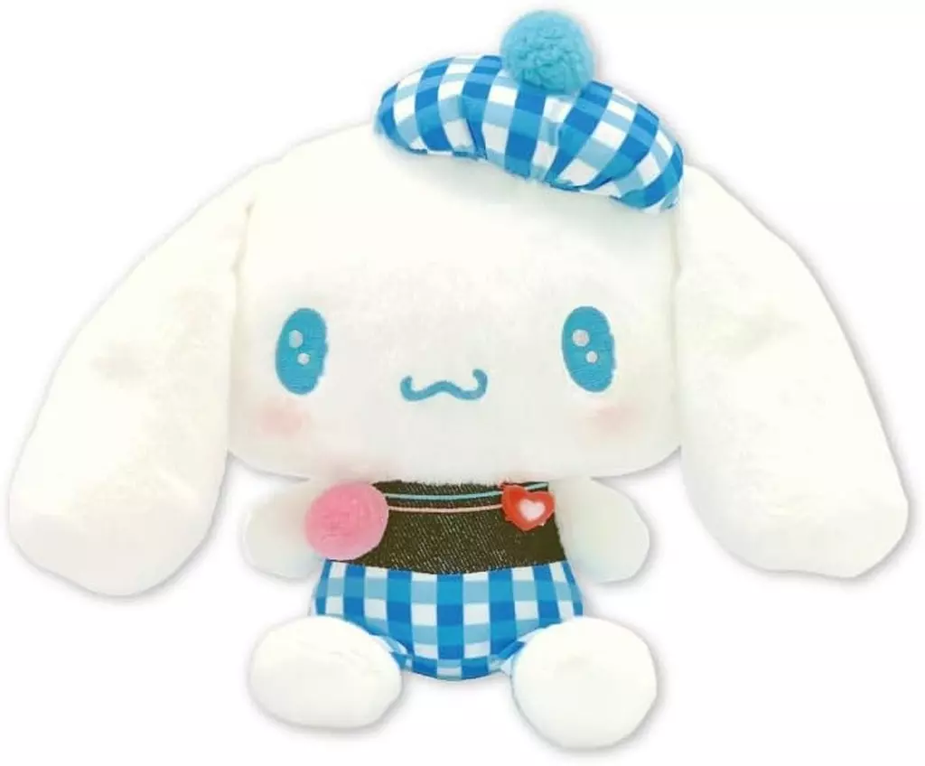 Gingham Denim Plush - Sanrio characters / Cinnamoroll