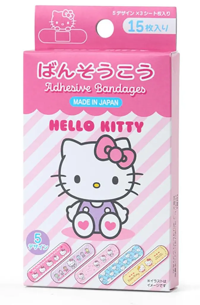 Adhesive bandage - Sanrio characters / Hello Kitty