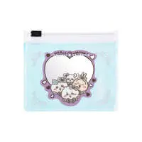 Chiikawa Magical Chiikawa Evil Version Mini Mirror with Case (Heart)