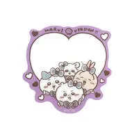 Chiikawa Magical Chiikawa Evil Version Mini Mirror with Case (Heart)