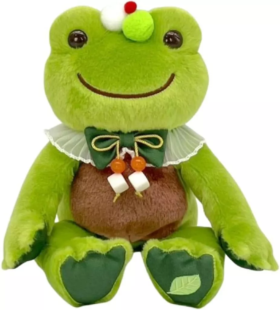 Plush - pickles the frog