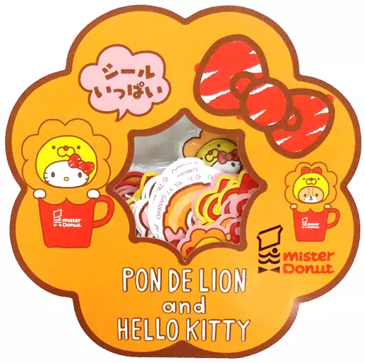 Stickers - PON DE LION & His Sweet Friends / Hello Kitty