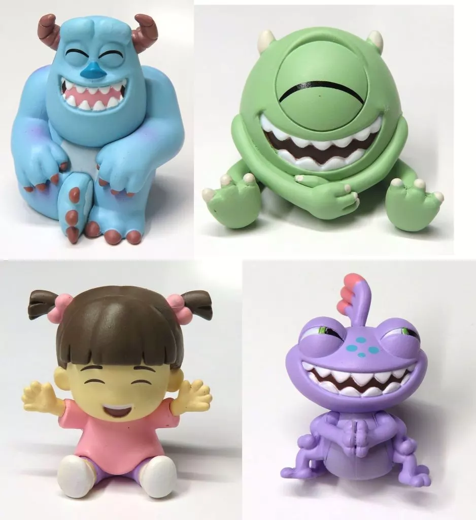 Trading Figure - Monsters, Inc / Mike Wazowski & Randall Boggs