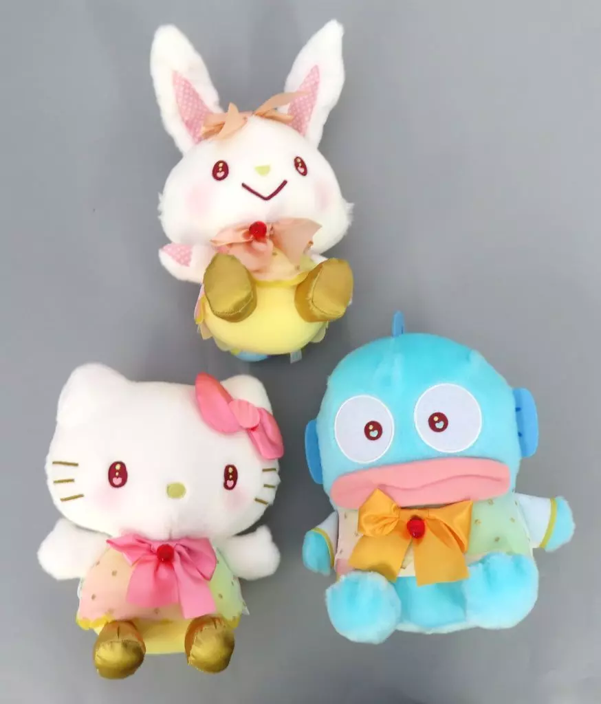 Plush - Sanrio characters / Hello Kitty & Hangyodon & Wish me mell