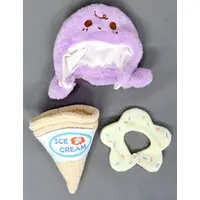 Plush Clothes (10cm用 アイスクリーム型ぬいぐるみ着ぐるみ(コーン/ラベンダー))