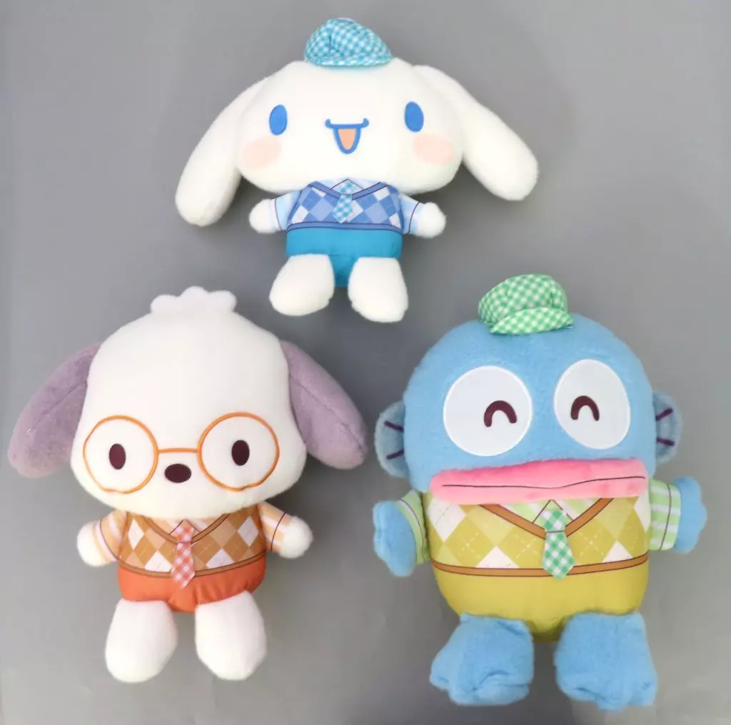 Plush - Sanrio characters / Cinnamoroll & Pochacco & Hangyodon