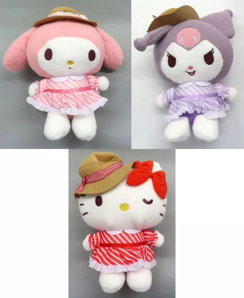 Plush - Sanrio characters / My Melody & Hello Kitty & Kuromi