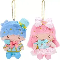 Key Chain - Plush - Plush Key Chain - Little Twin Stars / Kiki & Lala