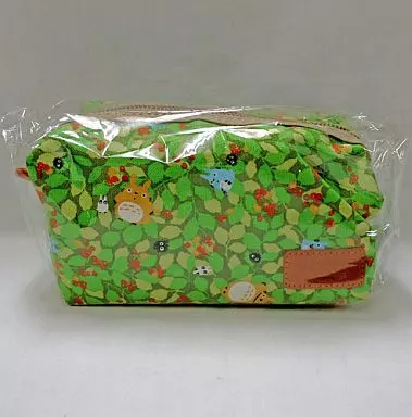 Pouch - My Neighbor Totoro / Susuwatari (All Blacky) & Big Totoro & Mid Totoro & Mini Totoro