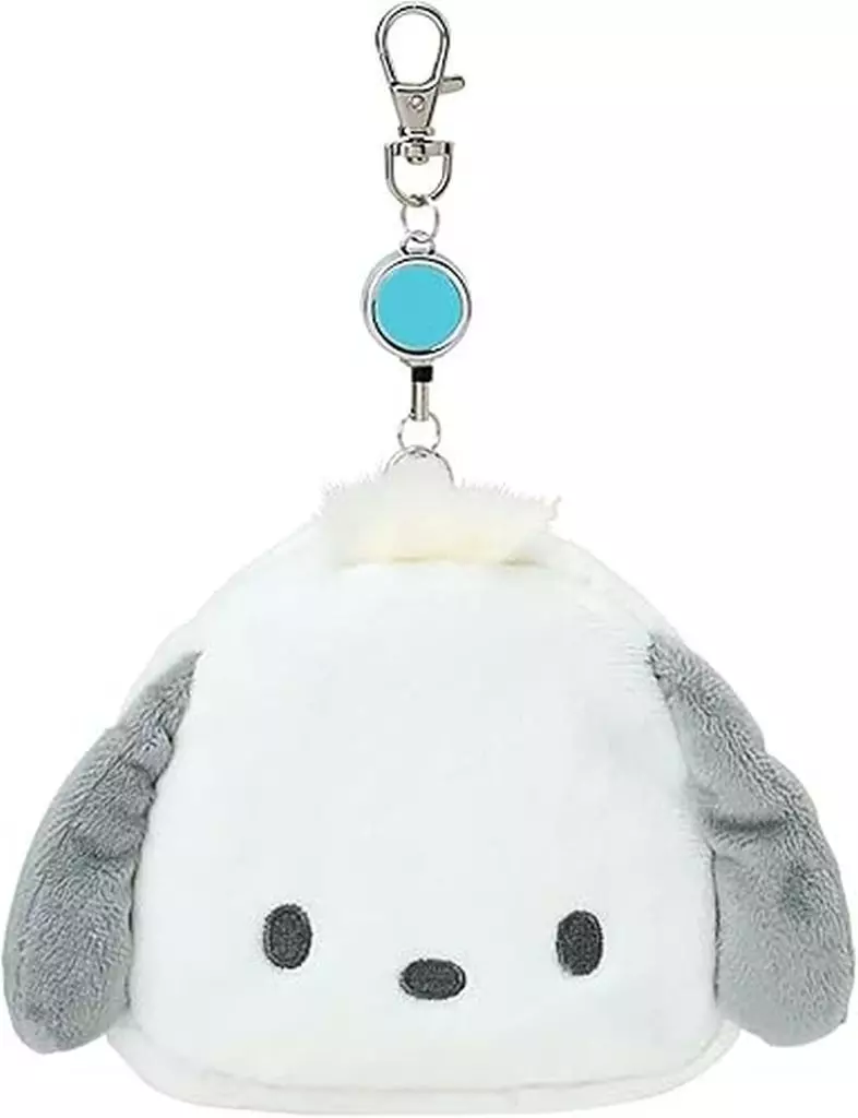 Plush - Pouch - Commuter pass case - Sanrio characters / Pochacco