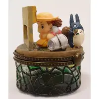 Accessory case - My Neighbor Totoro / Mid Totoro & Mini Totoro & Kusakabe Mei