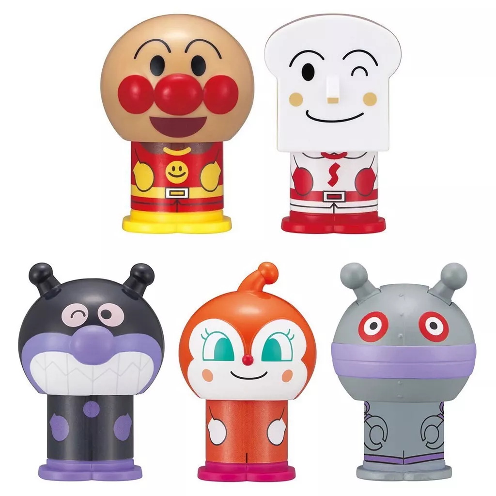 Trading Figure - Anpanman / Dokinchan & Shokupanman & Dadandan