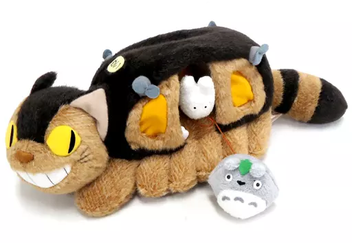 Plush - My Neighbor Totoro / Catbus & Mini Totoro