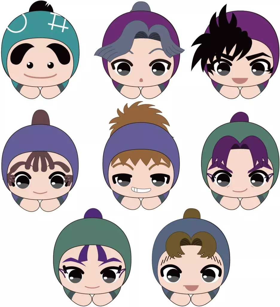 Key Chain - Plush - Plush Key Chain - Failure Ninja Rantarou / Fukutomi Shinbei & Shioe Monjirou & Tachibana Senzou