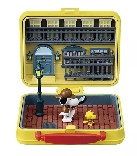 Trading Figure - Lunch Box - PEANUTS / Snoopy & Woodstock