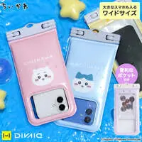 Chiikawa DIVAID Floating Waterproof Case with Shoulder Strap (Chiikawa/Face)