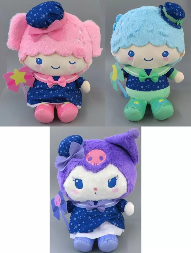 Plush - Little Twin Stars / Kuromi & Kiki & Lala