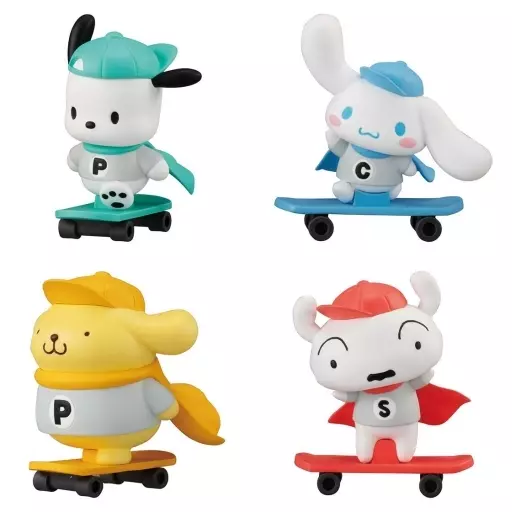 Trading Figure - Narabundesu / Pom Pom Purin & Cinnamoroll & Pochacco