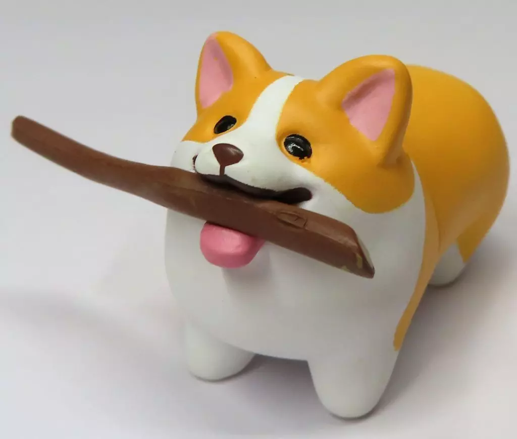 Trading Figure - Dog that got a nice looking tree branch
