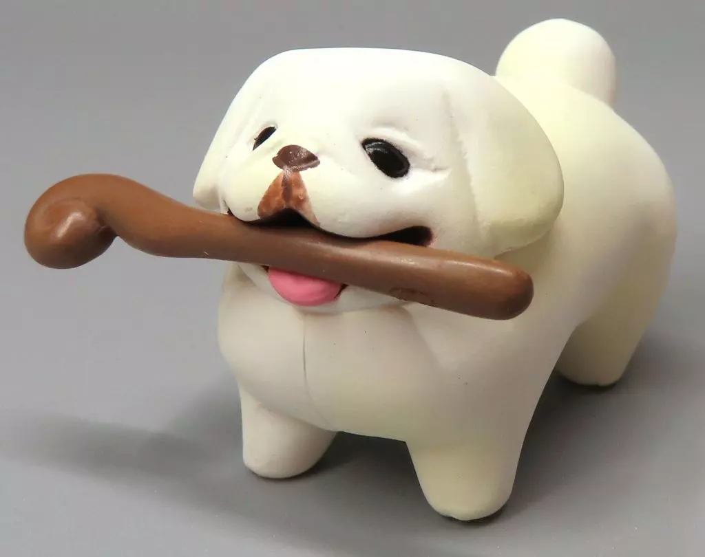 Trading Figure - Dog that got a nice looking tree branch