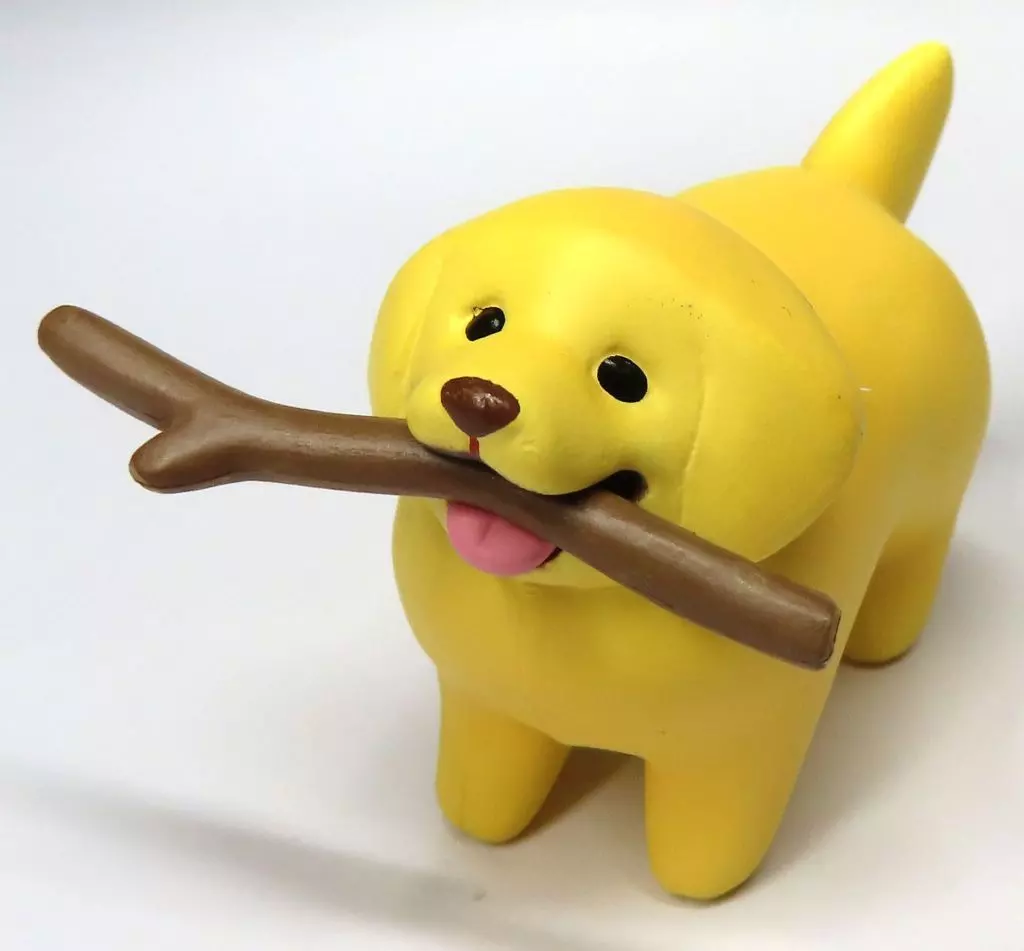 Trading Figure - Dog that got a nice looking tree branch