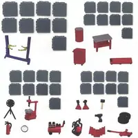 Trading Figure - Garage Tool Collection
