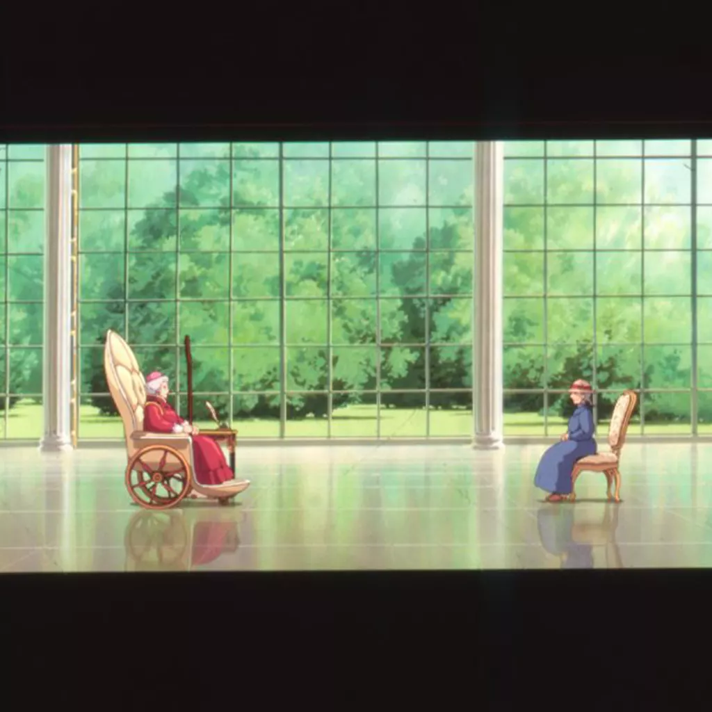 Character Card - Howl's Moving Castle / Sophie & Madame Suliman