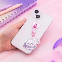 Chiikawa Angel & Demon Keyring Charm Keyholder (Demon Kurimanju)