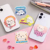 Chiikawa Stickers Just right for Smartphone - Chiikawa / Rakko