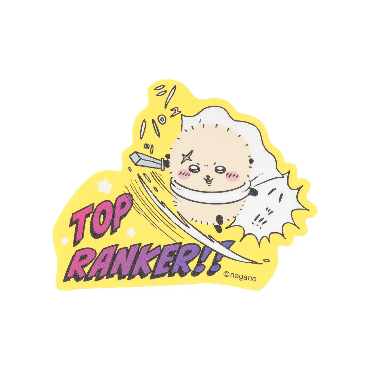 Chiikawa Stickers Just right for Smartphone - Chiikawa / Rakko