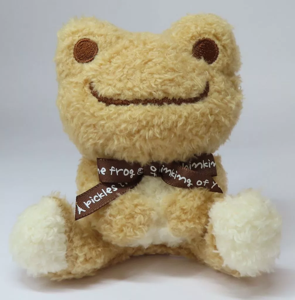 Plush - pickles the frog