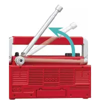 Trading Figure - Radio cassette recorder