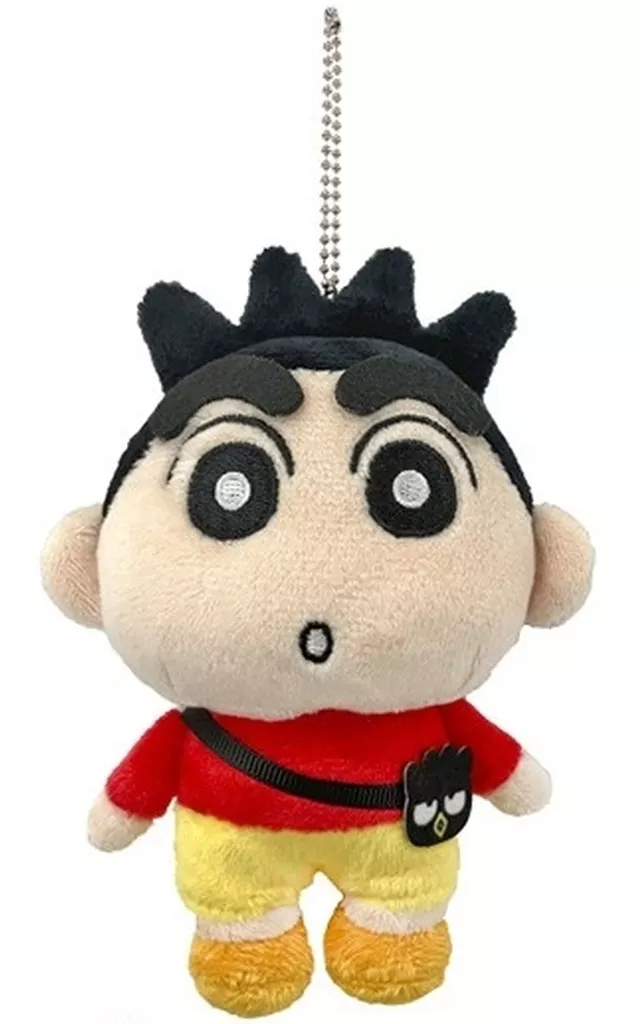 Key Chain - Plush - Plush Key Chain - Crayon Shin-chan / BAD BADTZ-MARU & Nohara Shinnosuke