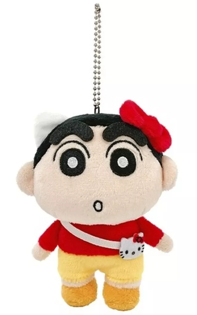 Key Chain - Plush - Plush Key Chain - Crayon Shin-chan / Hello Kitty & Nohara Shinnosuke