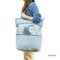 Umi no Ikimono Nyan - Expandable Tote Bag - mofusand / Samenyan