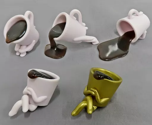 Trading Figure - Coffee Cup figure mascot