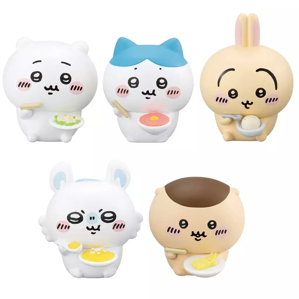 Trading Figure - Chiikawa / Usagi & Hachiware & Momonga & Kuri-Manjuu