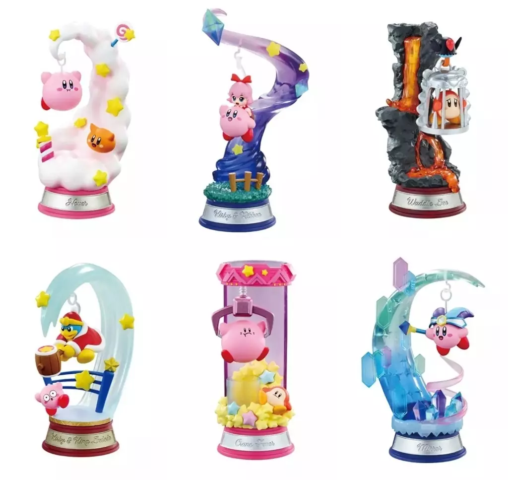 Trading Figure - Kirby's Dream Land / Kirby & Waddle Dee & King Dedede & Ribbon