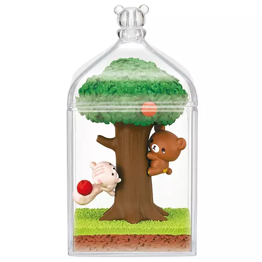 Trading Figure - RILAKKUMA / Chairoikoguma & Aoi ko ookami