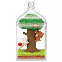 Trading Figure - RILAKKUMA / Chairoikoguma & Aoi ko ookami