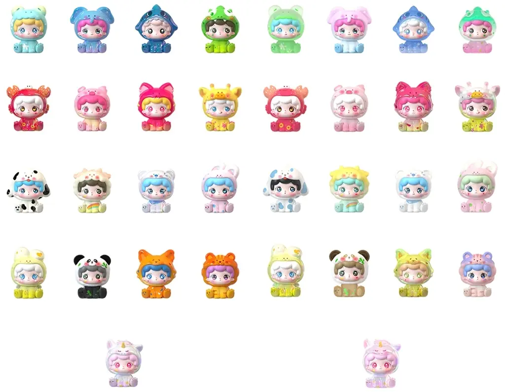 Trading Figure - litter Bear Forest Wonderland City Series