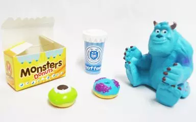 Trading Figure - Monsters, Inc / Mike Wazowski & Little Mikey