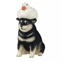 Trading Figure - Akane Wood Carving Duck and Dog