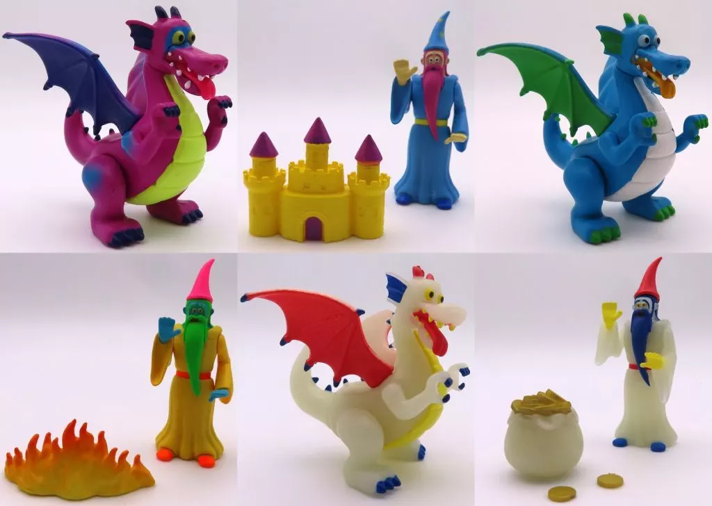 Trading Figure - Yamazaki Wakana THE DRAGON & WIZARD Figure Collection