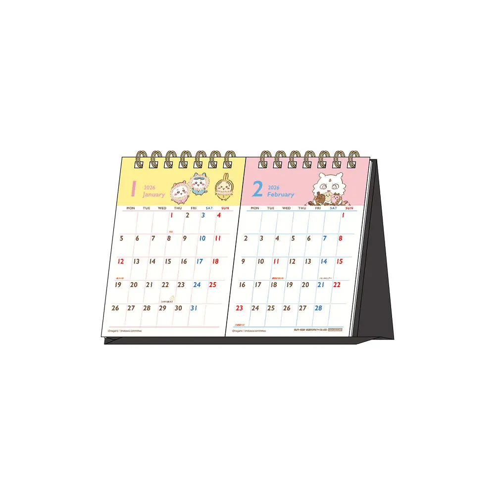 Stationery - Calendar - Chiikawa