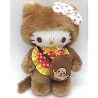 Plush - Monchhichi / Hello Kitty