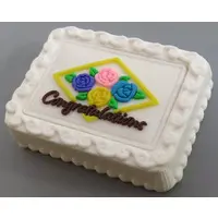 Trading Figure - Miniature half sheet cake