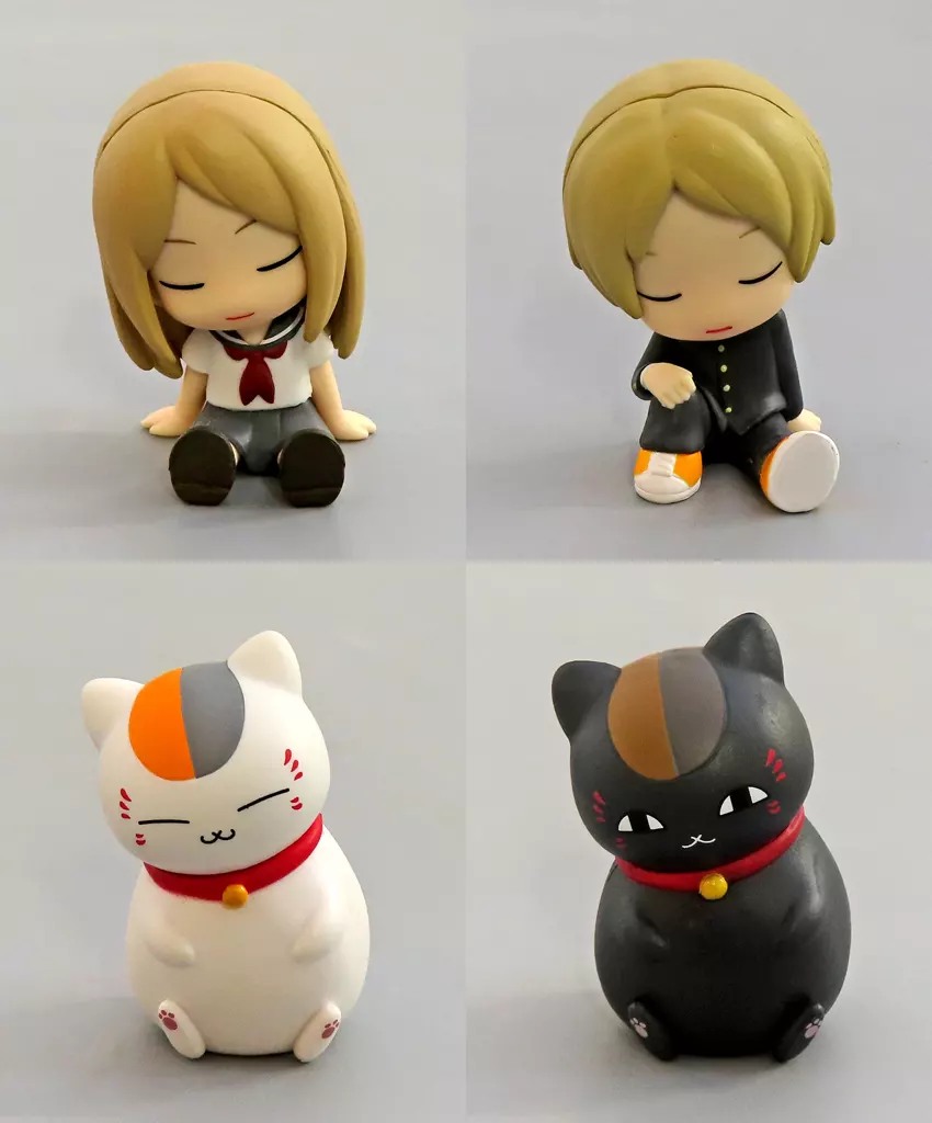 Trading Figure - Natsume Yuujinchou (Natsume's Book of Friends) / Nyanko Sensei (Madara) & Natsume Takashi & Natsume Reiko